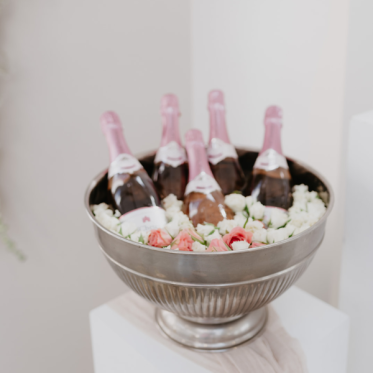 Champagnerkuehler Glory Hochzeitsdekomieten